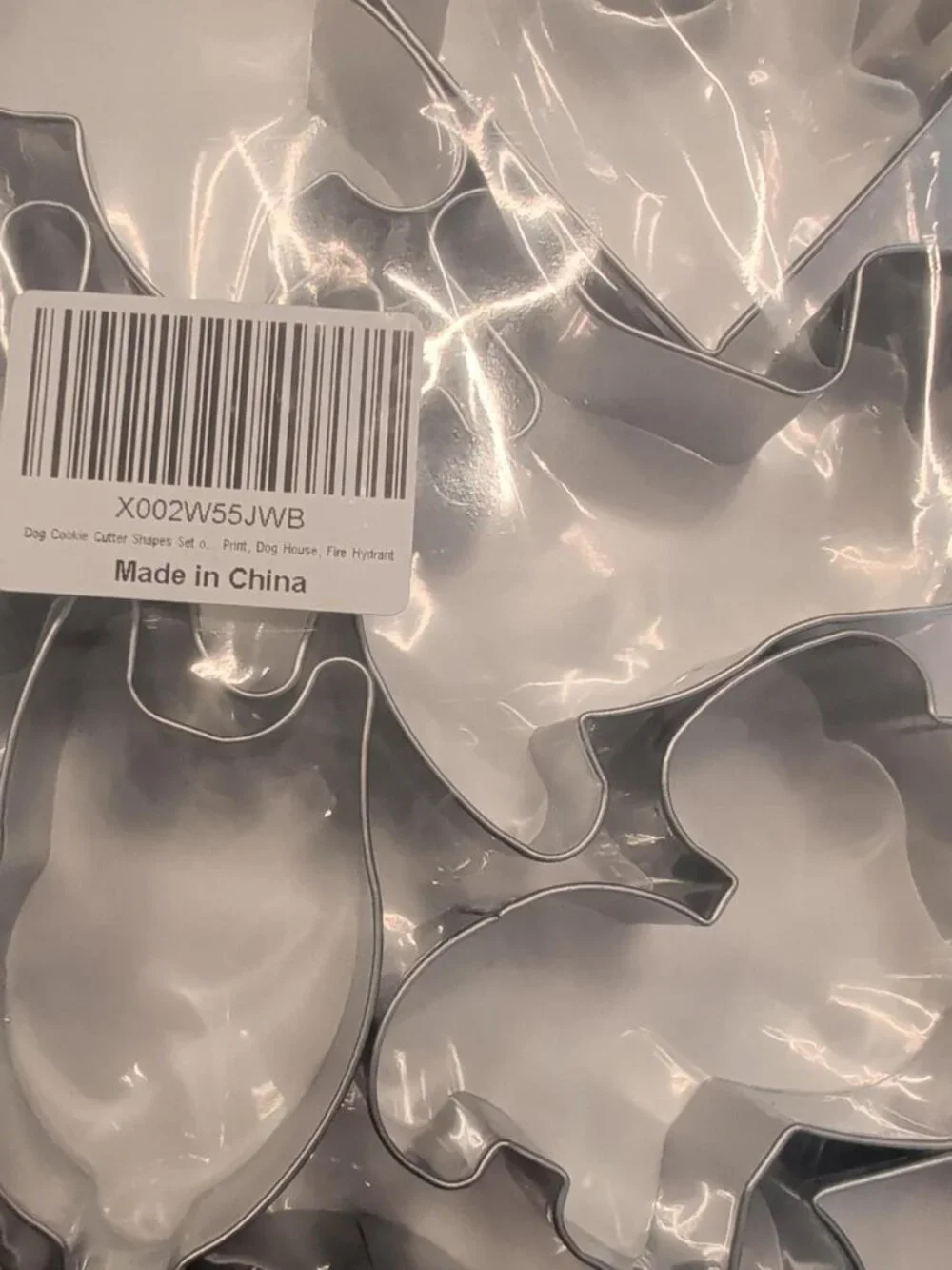 New Sealed 11 Dog Cookie Cutter Set Pet Treats Baking Puppy Party UNOPENED